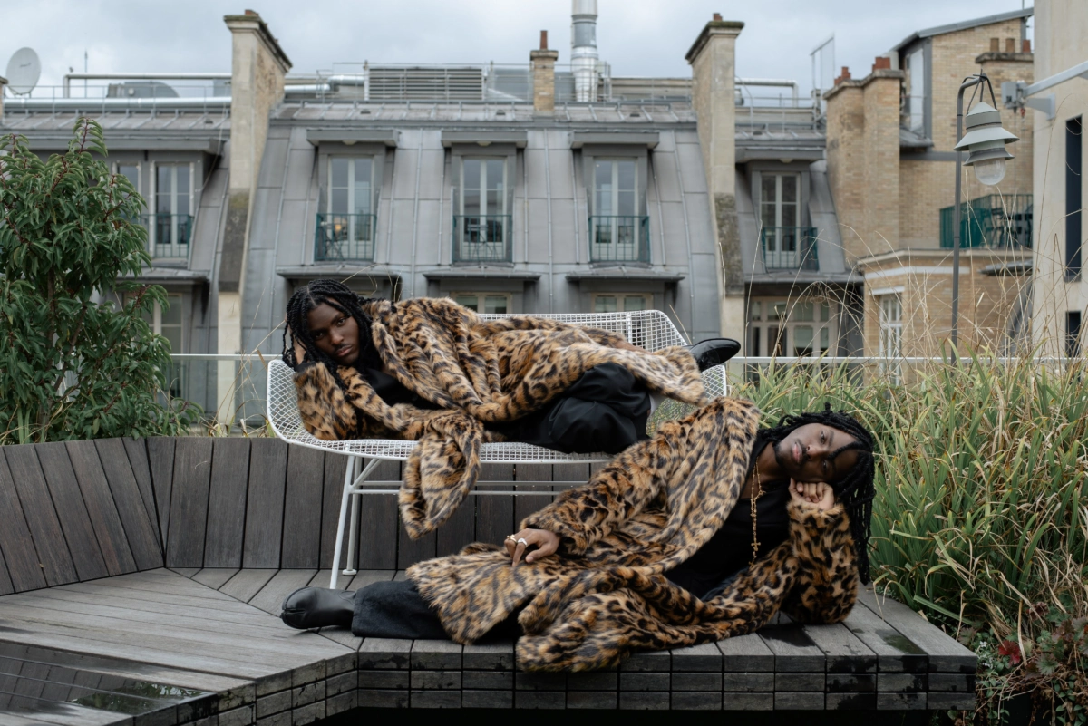 Editorial mit Atanga Twins für Le Mile Magazine