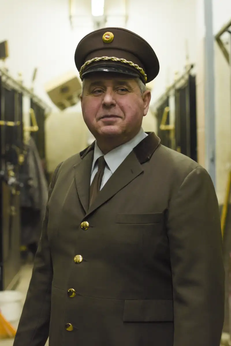 Chief Stable Master Johannes Hamminger