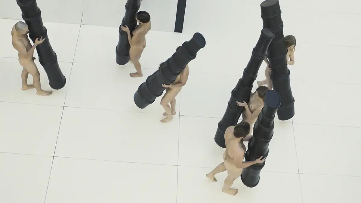 „Sieben Säulen“-Performance