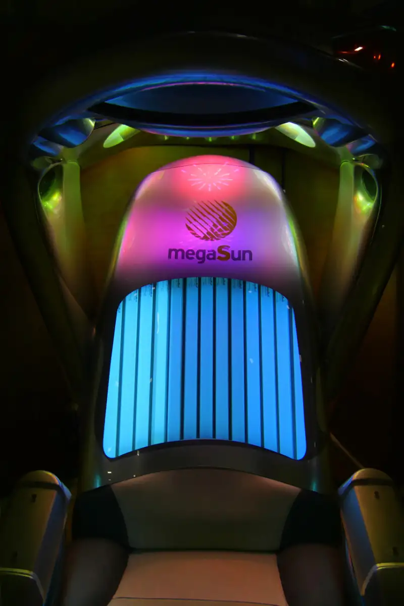 Leuchtendes Solarium