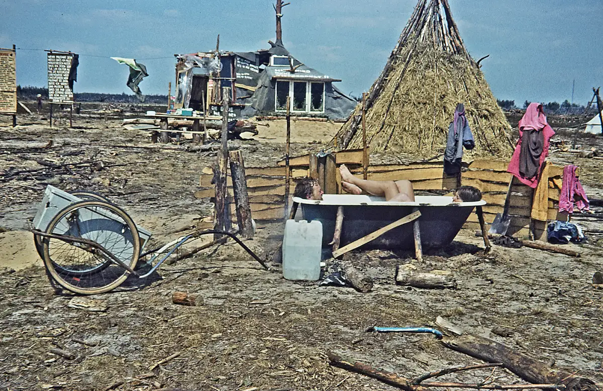 Republik Freies Wendland, Gorleben, Deutschland, 1980