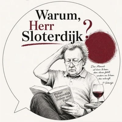 Grafik Philosoph Sloterdijk